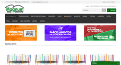 Desktop Screenshot of magnumredes.com.br